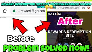 Free fire Reward redemption site Not Opening Problem Solved NowFF Reward Site Forbidden Problem [upl. by Epoillac812]