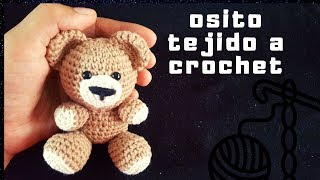 OSITO TEJIDO A CROCHET tutorial paso a paso [upl. by Atirehgram]