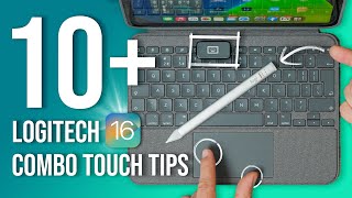 Logitech Combo Touch Tips amp Tricks iPad 10th Gen [upl. by Kcirdaed]