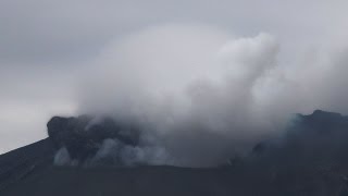 Powerful Shockwave during Explosive Eruption of Sakurajima Volcano Japan [upl. by Pyle]