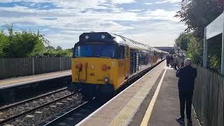 Pathfinder Railtours The Mazey Day Cornishman arriving at Cam amp Dursley on 290624 [upl. by Hibbs]