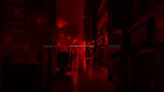 Enemy  imagine dragons X JID  lyrics  aesthtic  whatsapp status audio  speed up  slowed 🥀💦⚡ [upl. by Emilio]