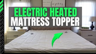 Sunbeam Restful Quilted Heated Mattress Pad  Must Have Electric Heated Blanket [upl. by Rossy552]