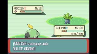 POKEMON EMERALD  GULPIN  AULLIDO  HOWL [upl. by Alaehcim]