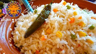 Arroz Blanco Mexicano [upl. by Lunn]