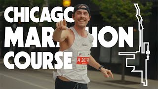 Running the CHICAGO MARATHON COURSE Tips  Insights [upl. by Ahsinrad]