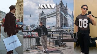 Vlog Londres  Cosas por hacer compras streetwear comida gymshark🇬🇧 [upl. by Mihe]