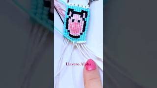 Llavero Macrame 》 patron Alpha 🐷 macrametutorial [upl. by Akieluz794]