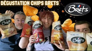 Dégustation de chips Brets avec Max et André degustation [upl. by Bluefarb]