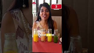 DrPal’s Fresh Juice Challenge Ft Priya 🥒🍊🍍 [upl. by Ybbil520]