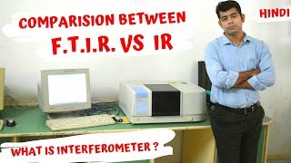 FTIR VS IR Difference Importance Uses in Hindi [upl. by Halsy]