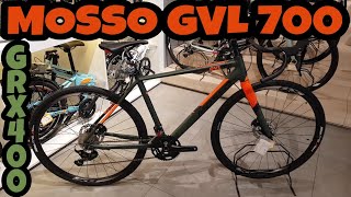 Mosso GVL 700 GRX 400 Gravel Bisiklet İnceleme [upl. by Anairotciv]