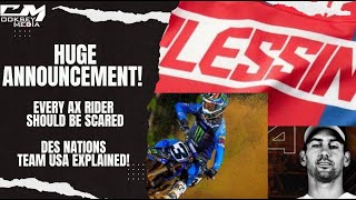 Huge Announcement WSX And Arenacross Just Got Exciting Motocross Des Nations Explained [upl. by Cuhp]