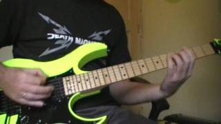 Enter Sandman Metallica cover with solo Blackstar HT5 Combo RG550 [upl. by Line]