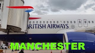 Flight Review from London Heathrow to Manchester with British Airways on Airbus A320 [upl. by Brenza]