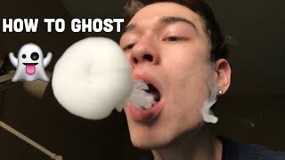 Vape Trick Tutorial  How to Ghost Inhale [upl. by Ennylcaj]