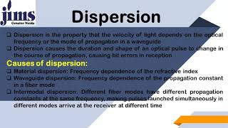 16 Dispersion Shifted Fiber amp Dispersion Flattened Fiber [upl. by Eerhs485]