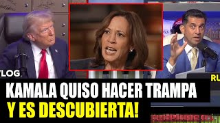 🚨Kamala quiso Engañar y hacer Trampa con un video de Trump y la Descubrieron en el acto 🤣 [upl. by Rego]