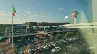 Terminal 3 at Rome Fiumicino Leonardo da Vinci International Airport [upl. by Nagad]