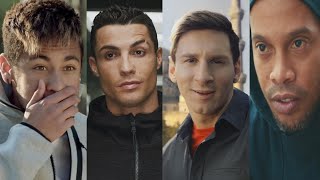 Cristiano Ronaldo●Lionel Messi●Neymar Jr●Ronaldinho●Pogba ● Best Commercial Compilation [upl. by Stanleigh634]