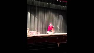 High School Math Teacher Performs quotYoull Be Backquot from Hamilton [upl. by Yma]