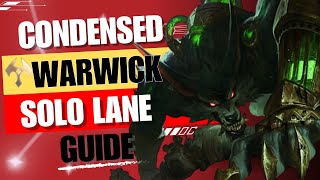 The DEFINITIVE Guide to Warwick  Wildrift Warwick Guide [upl. by Hickey]