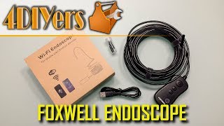 Review Foxwell 1080P Wireless Borescope Endoscope [upl. by Capone]