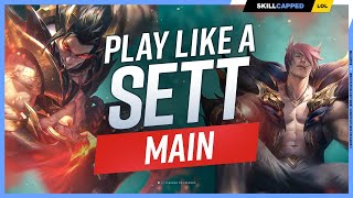 How to Play Like a SETT MAIN  ULTIMATE SETT GUIDE for SEASON 13 [upl. by Aruol]