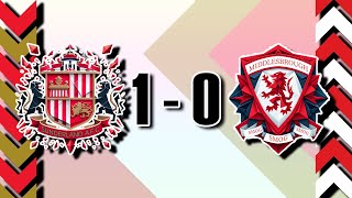 Sunderland v Middlesbrough Championship Coverage [upl. by Alemat]