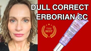 ERBORIAN CC DULL CORRECT cream  REVIEW and Wear Test  Mature Skin [upl. by Dalpe51]