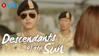 Descendants of the Sun  EP3  Song Joong Ki Comes Out Of Airplane To Greet Song Hye Kyo Eng Sub [upl. by Cole453]