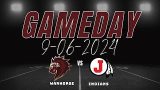 Devine Warhorses Vs Jourdanton Indians 962024 [upl. by Flor590]