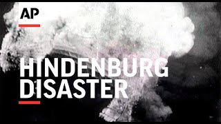 Hindenburg Disaster  real footage of the terrible crash 1937 [upl. by Yk40]