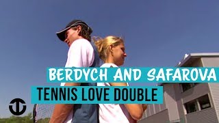 Berdych and Safarova  Tennis Love Double [upl. by Cahra]