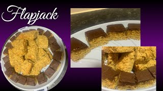 Flapjack recipe  soft and moist flapjack made with Golden syrup [upl. by Aknayirp]