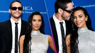 Kim Kardashian and Pete Davidson Make Their Red Carpet DEBUT [upl. by Nared]