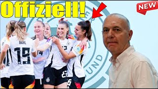 Bernd Neuendorf Der DFB ist offizieller Gastgeber der FrauenFußballEuropameisterschaft 2029 [upl. by Breskin]