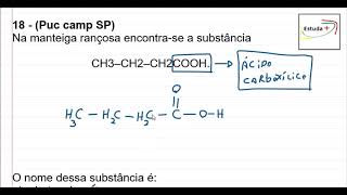 Ácido Carboxílico  Fórmula Estrutural [upl. by Assennav]