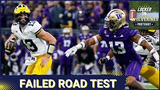 Locked On WOLVERINES POSTCAST Michigan Wolverines FALL To Washington In Rematch Of 2023 CFB Title [upl. by Aridatha]