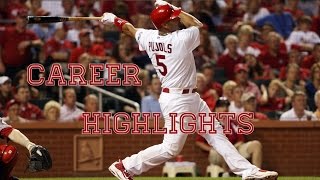 Albert Pujols Career Highlights [upl. by Anaili]