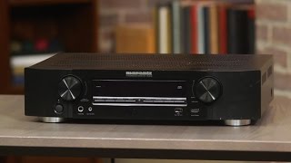 Marantzs slim NR1605 receiver has fat sound [upl. by Arnaldo]