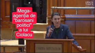 Violeta Alexandru amenință PSDPNL că va desființa megaagenția de quotbarosani politiciquot [upl. by Eninahpets790]