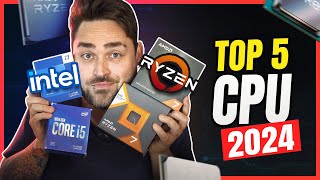 ⚠️TOP 5 CPUs de 2024 que NO te esperas ⚠️ [upl. by Alleul]