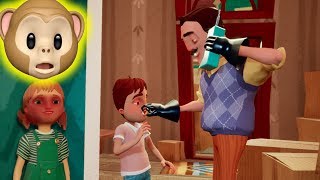 ALLNEW GAME WITH HIS CHILDREN  Hello Neighbor Hide And Seek [upl. by Tyson]