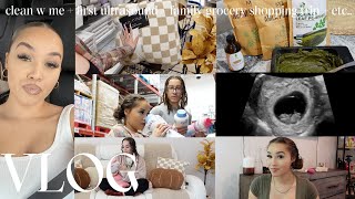 VLOG  pregnancy update  decorating for fall  DIY hair mask  grocery shopping  PO box  etc [upl. by Silvanus]