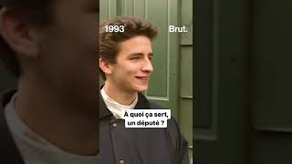 À quoi ça sert un député  La réponse des passants en 1993 [upl. by Dloraj]