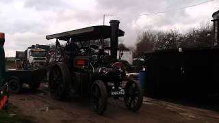 Aveling amp Porter 9170 Shamrock positoning in the yard [upl. by Farrell]