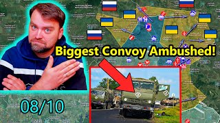 Update from Ukraine  Wow The Huge Ruzzian Convoy Was Ambushed  Ukraine Goes to Belgorod [upl. by Synn583]