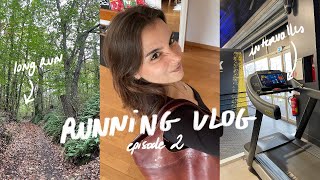 UNE FILLE QUI COURT 16km intervalles séance salle…  Running Diaries ep 2 [upl. by Nairdad]