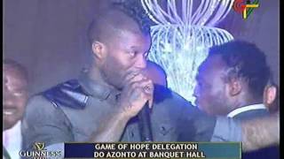 Djibril Cisse amp Adebayor dancing azonto [upl. by Rhpotsirhc]